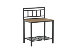 Ablagetisch Jana – Outdoor-Küchenmodul mit Teakholz-Arbeitsfläche