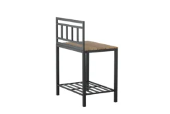 Ablagetisch Jana – Outdoor-Küchenmodul mit Teakholz-Arbeitsfläche