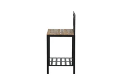 Ablagetisch Jana – Outdoor-Küchenmodul mit Teakholz-Arbeitsfläche