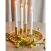 Adventskerzenhalter Virela – Metall in Goldoptik (7-teiliges Set)