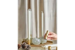 Adventskerzenhalter Virela – Metall in Goldoptik (7-teiliges Set)