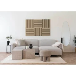 Akustikpaneele Eiche Natur 52×52cm (2er Set)