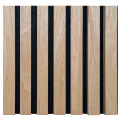Akustikpaneele Eiche Natur 240×60cm (2er Set)