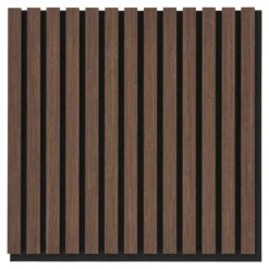 Akustikpaneele Walnuss 52×52cm (2er Set)