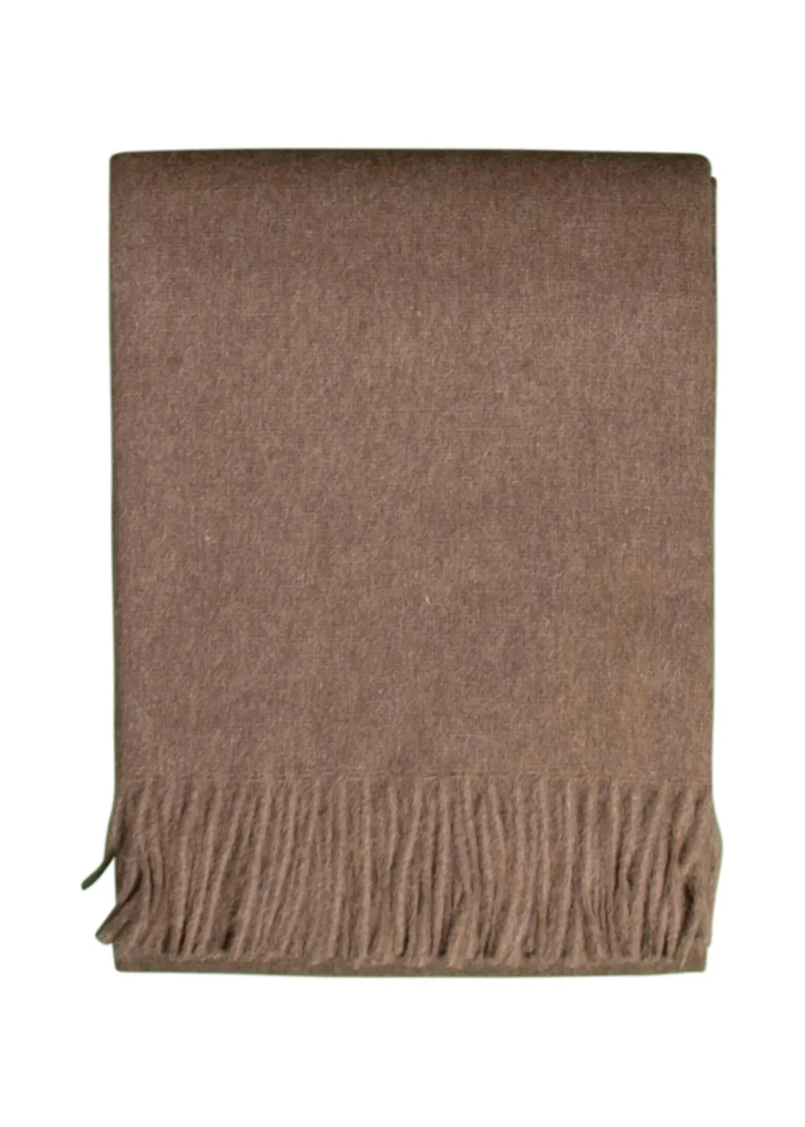 Alpaka Tagesdecke Linnea - Reine Alpakawolle in Sand - 200x150 cm