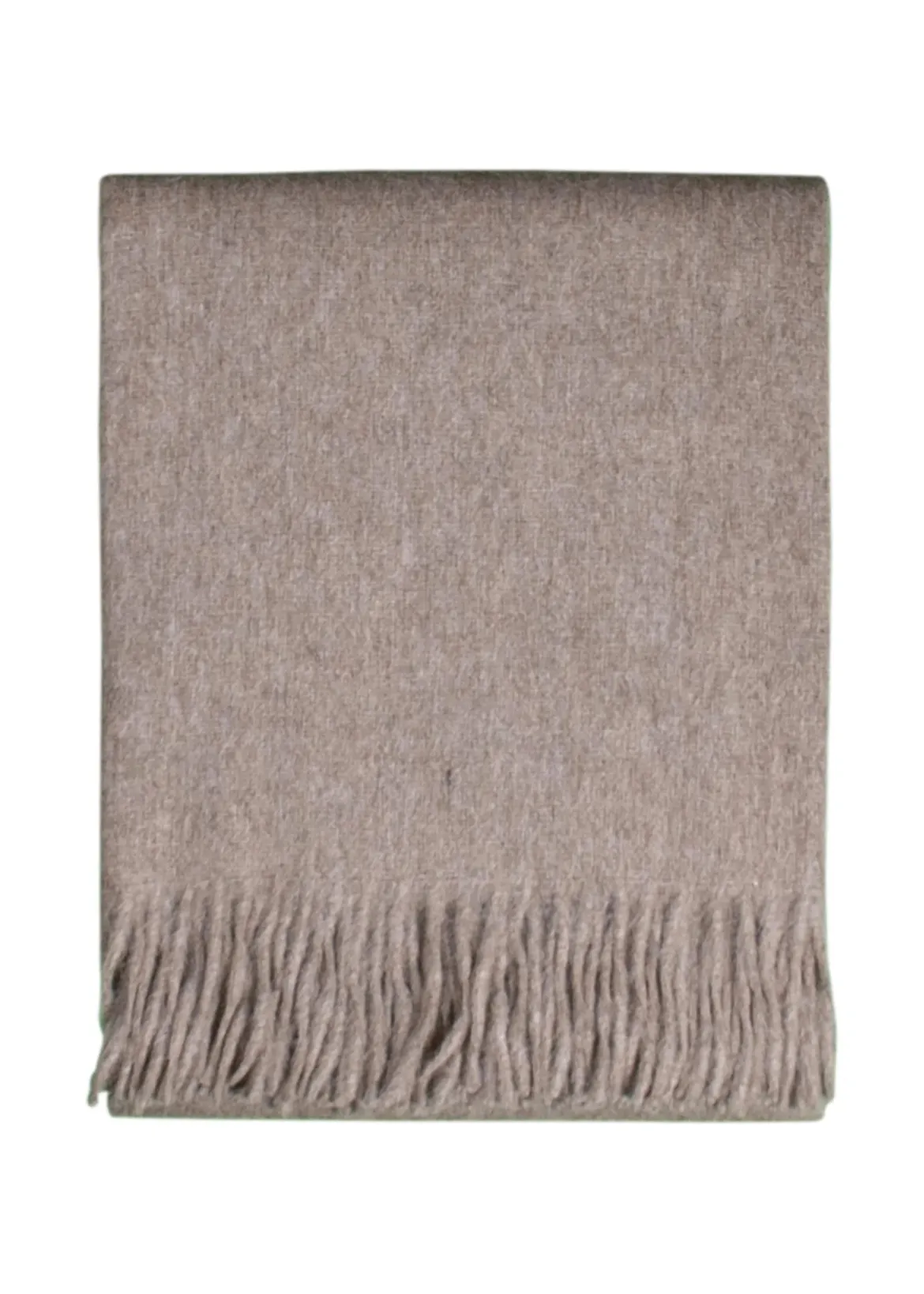 Alpaka Tagesdecke Svala - Reine Alpakawolle in Beige - 200x150 cm