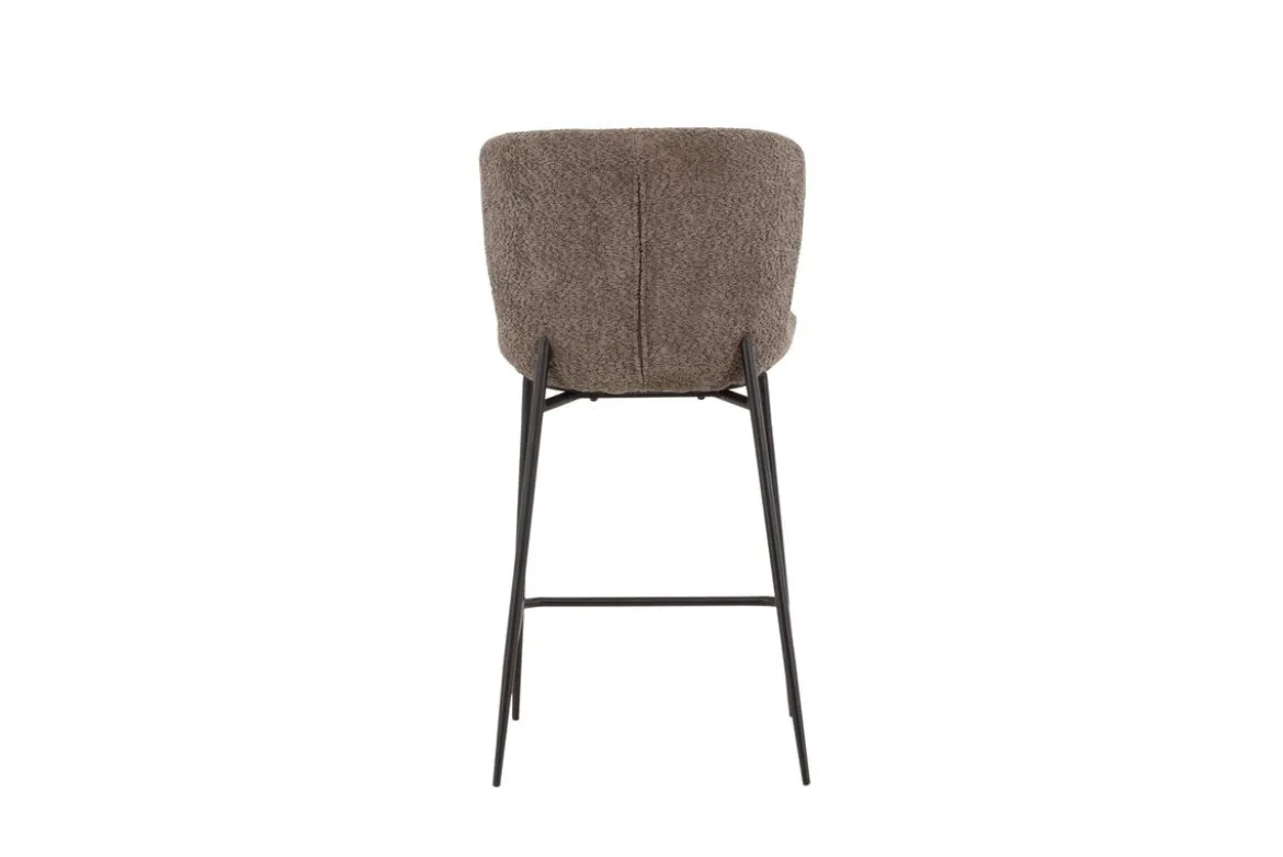 Barhocker Sonee - Mit weichem Bouclé Stoff