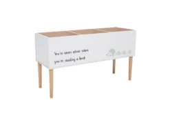Bücherständer Lio – Weißes Kinderregal aus MDF