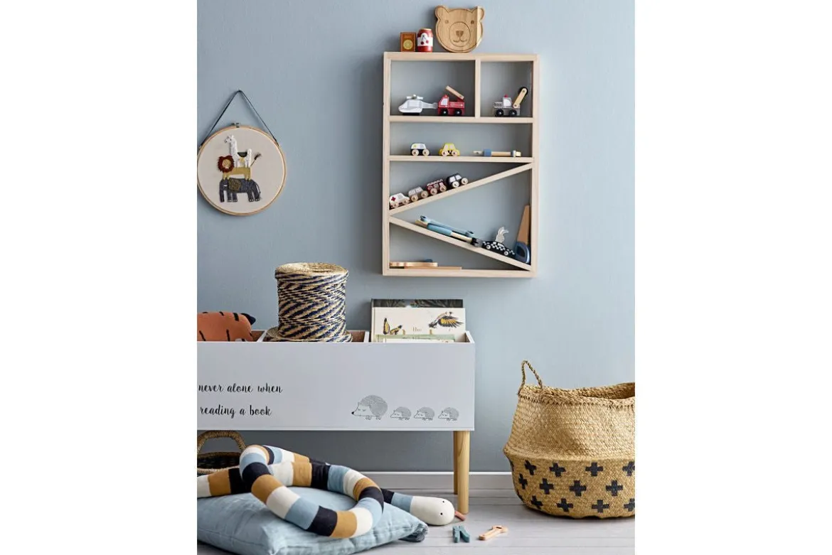 Bücherständer Lio – Weißes Kinderregal aus MDF