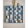 Becher-Set „Elvion“ – Blaues Steingut (4-teilig)