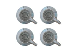 Becher-Set „Elvion“ – Blaues Steingut (4-teilig)