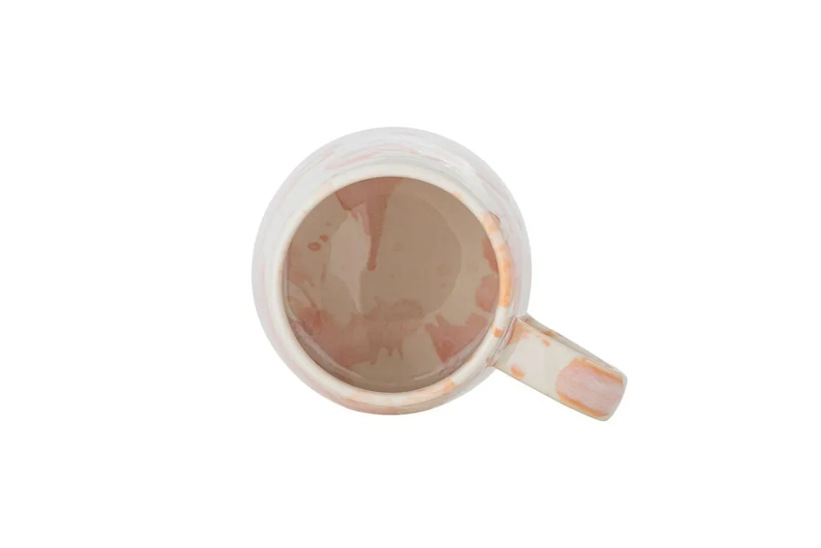 Becher-Set Jana – Steingut mit reaktiver Glasur (4er-Set)