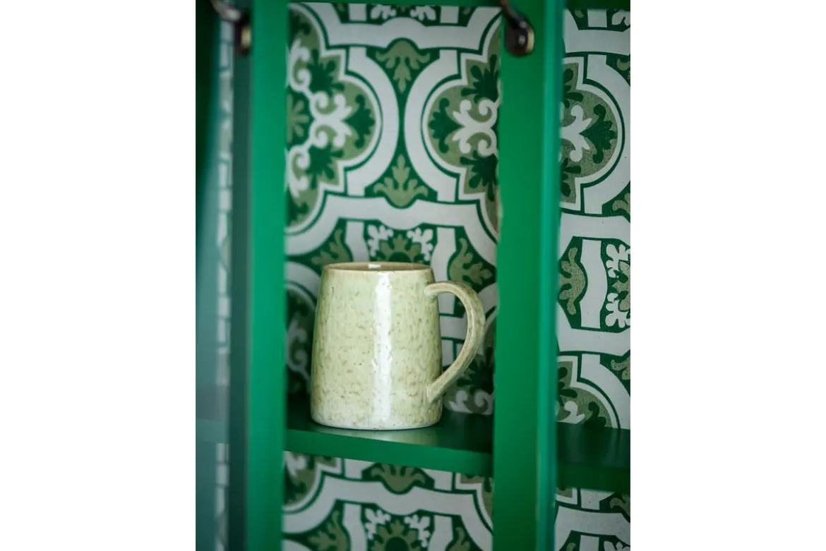Becher-Set Jana – Steingut mit reaktiver Glasur (4er-Set)