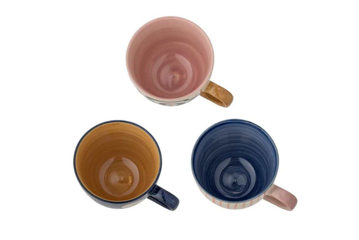 Becher-Set Liron – aus Steingut gefertigt 3er Set