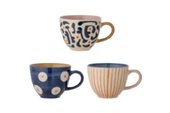 Becher-Set Liron – aus Steingut gefertigt 3er Set