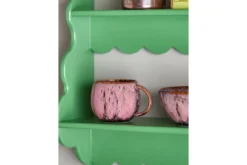 Becher-Set Melal – Rosé, gefertigt aus Steingut (4er-Set)
