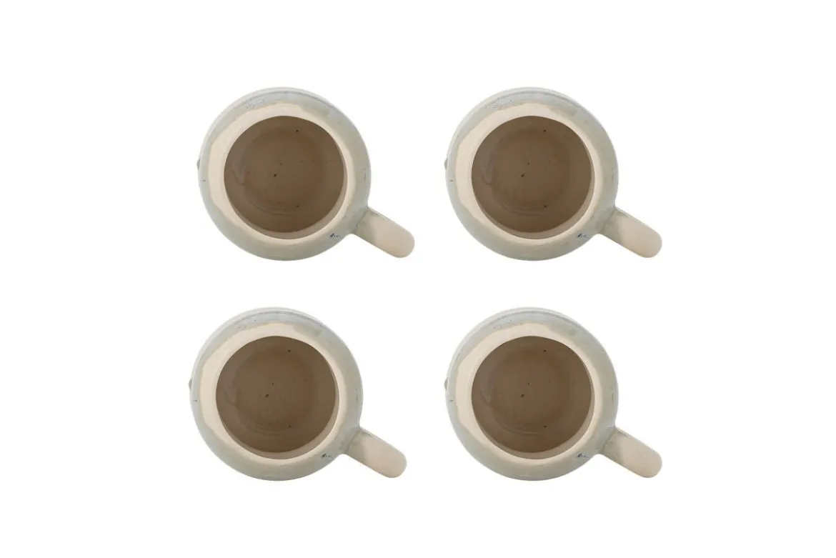 Becher-Set Tirra – Steingut (4-teilig)