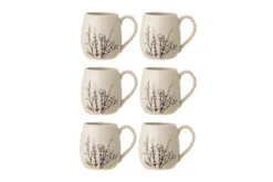 Becher Solis - aus Steingut gefertigt / 6er Set Multipack