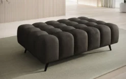 Beistellhocker Amora in Samt