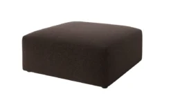 Beistellhocker 80 cm Snug aus Bouclé