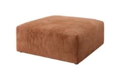 Beistellhocker 80 cm Snug aus Cord