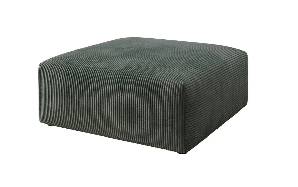 Beistellhocker 80 cm Snug aus Cord