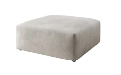 Beistellhocker 80 cm Snug aus Samt