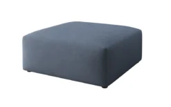 Beistellhocker 80 cm Snug aus Stoff