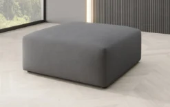 Beistellhocker 80 cm Snug aus Stoff