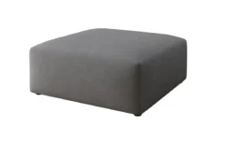 Beistellhocker 80 cm Snug aus Stoff