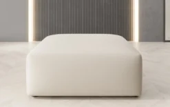 Beistellhocker 80 cm Snug aus Stoff