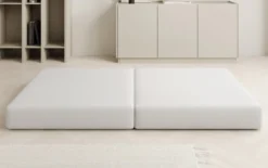 Beistellhocker Lazy in Bouclé