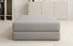 Beistellhocker Lazy in Bouclé