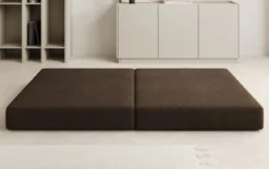 Beistellhocker Lazy in Bouclé