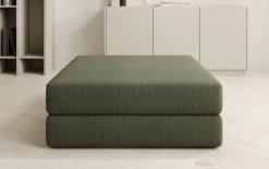Beistellhocker Lazy in Bouclé