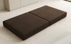 Beistellhocker Lazy in Bouclé