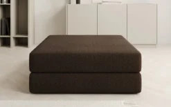 Beistellhocker Lazy in Bouclé