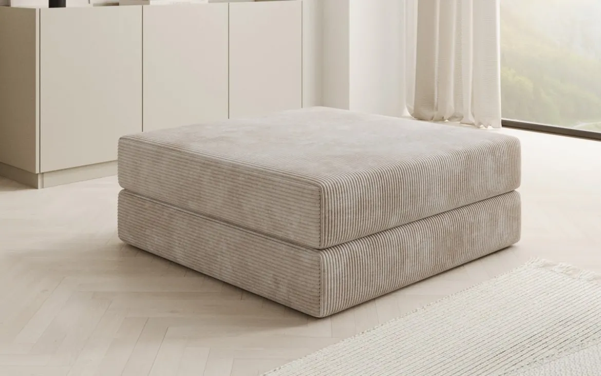 Beistellhocker Lazy in Cord