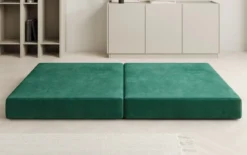 Beistellhocker Lazy in Samt