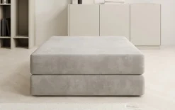 Beistellhocker Lazy in Samt