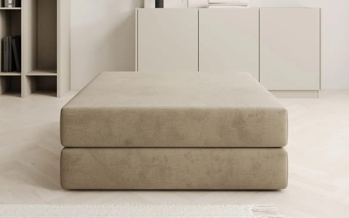 Beistellhocker Lazy in Samt
