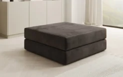 Beistellhocker Lazy in Samt