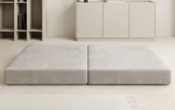 Beistellhocker Lazy in Samt