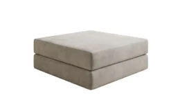 Beistellhocker Lazy in Samt