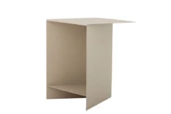 Beistelltisch Aira – Metall in Naturton