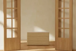 Beistelltisch Cirella - in natürlicher Holzoptik