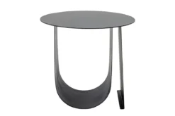 Beistelltisch Jenny – Schwarzes Metall im modernen Design