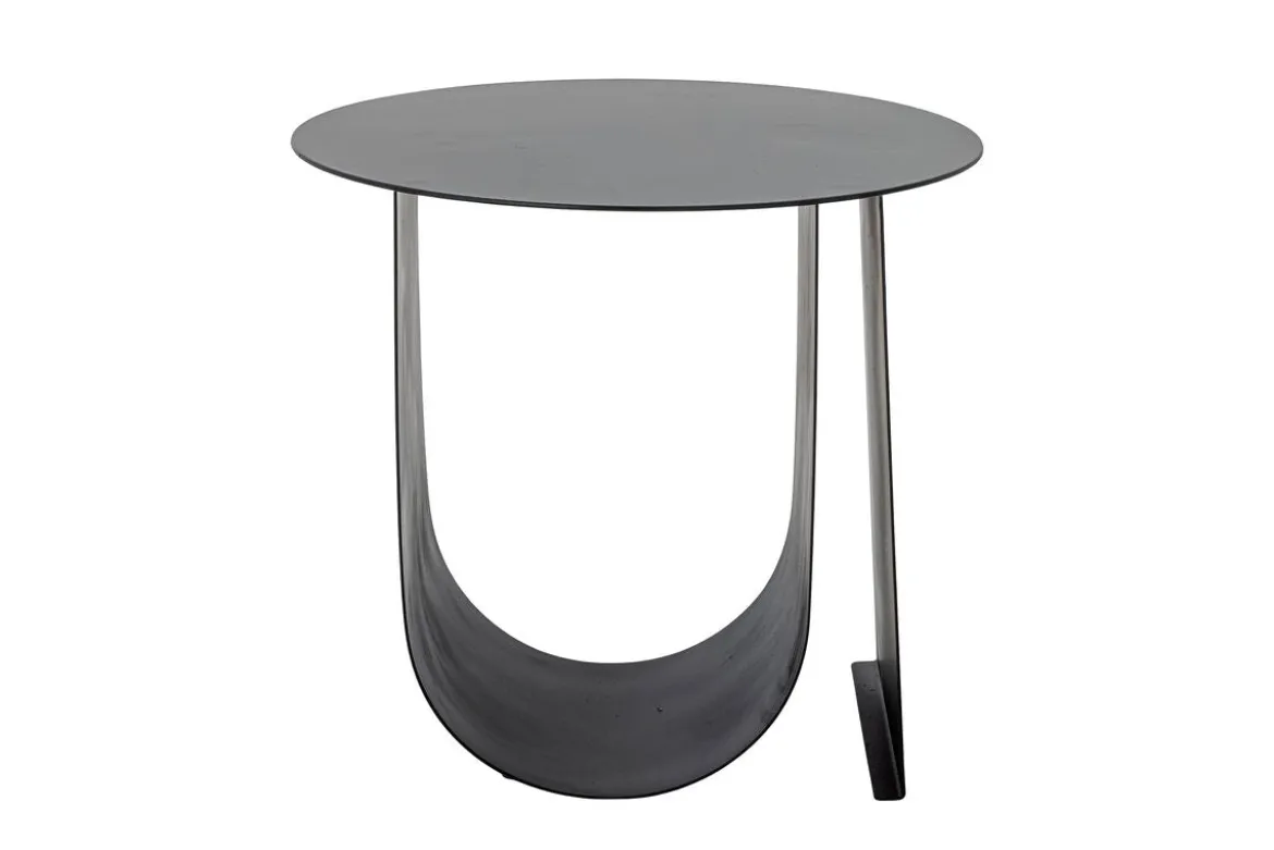 Beistelltisch Jenny – Schwarzes Metall im modernen Design