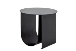Beistelltisch Jenny – Schwarzes Metall im modernen Design