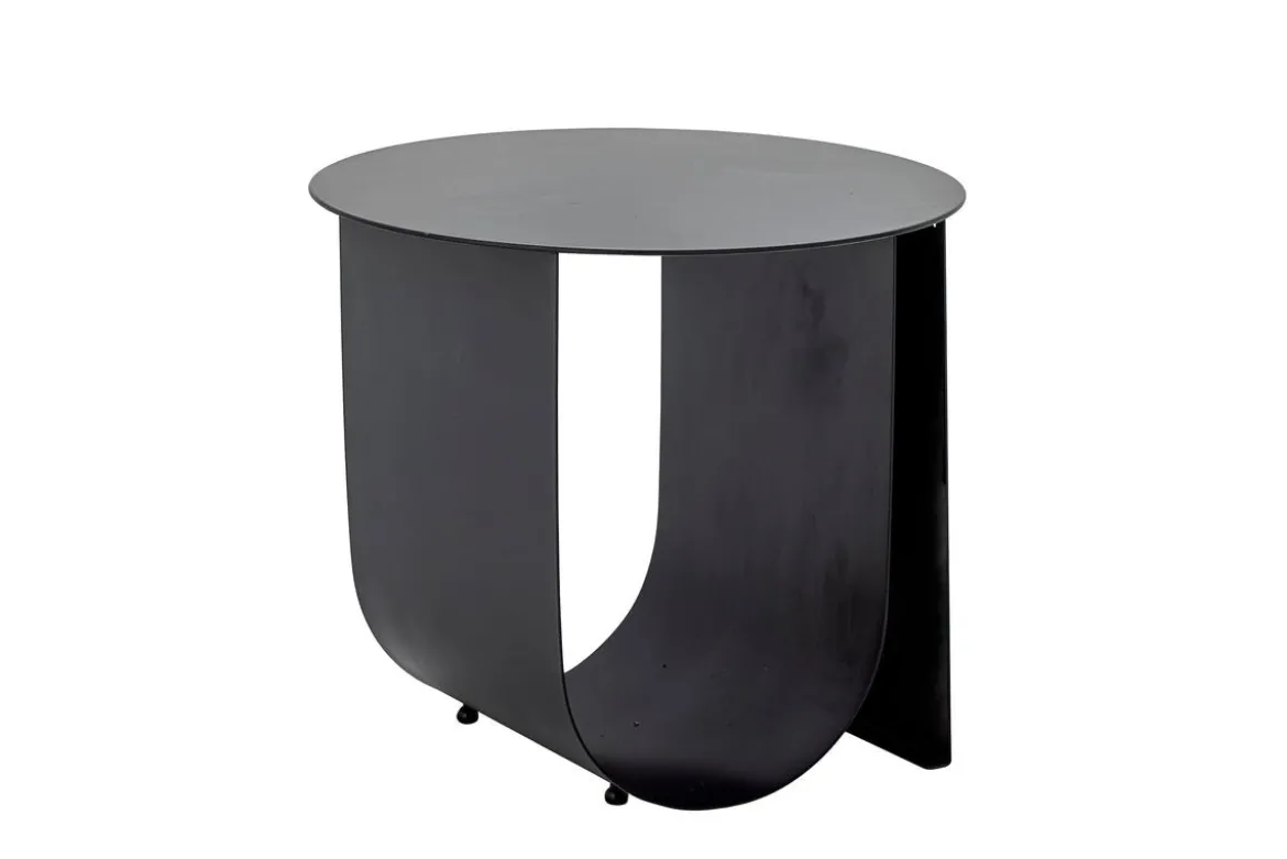 Beistelltisch Jenny – Schwarzes Metall im modernen Design